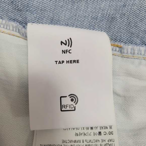 GOLDEN GOOSE Men's Regular-fit Happy jeans distressed button fly Size 33 - Picture 11 of 14